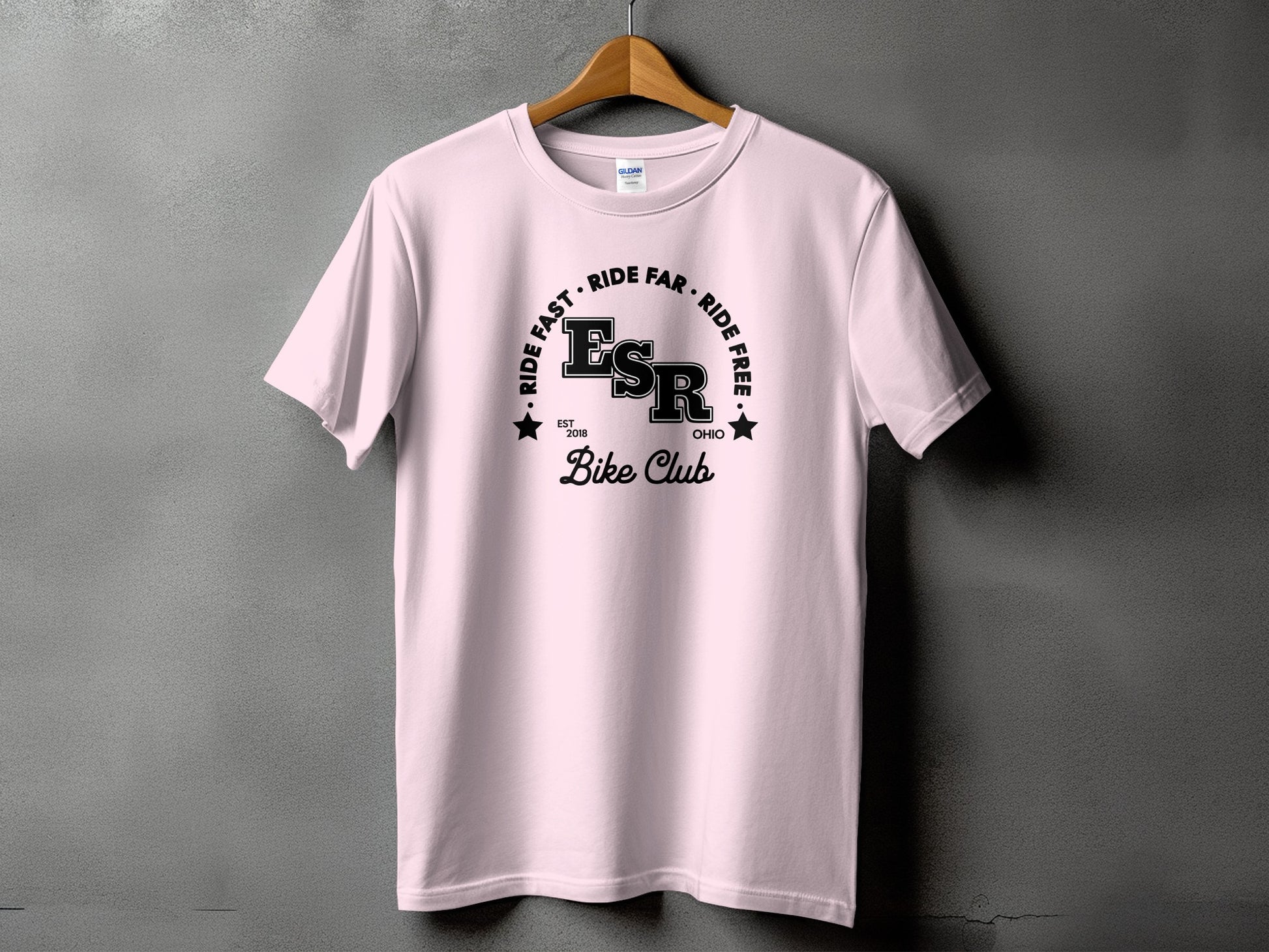 Ride Fast Ride Far Ride Free Bike Club Shirt