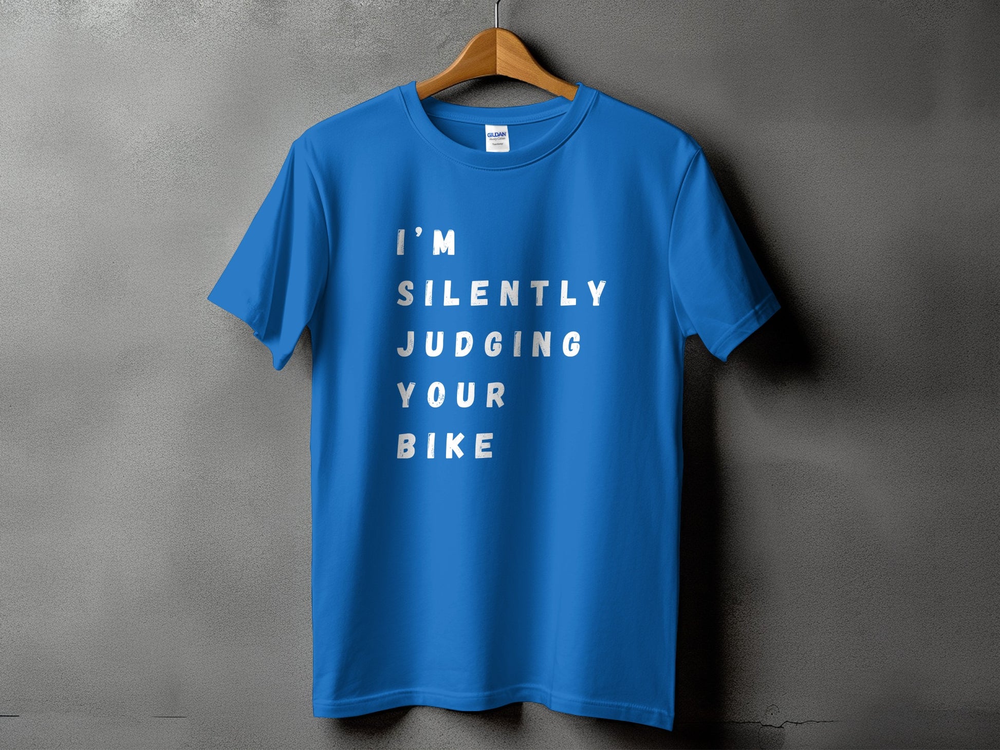 I Am Silently Judging Your Bike Tee Shirt product type