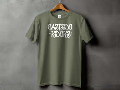 Eastside Riders stylish olive green t-shirt product type