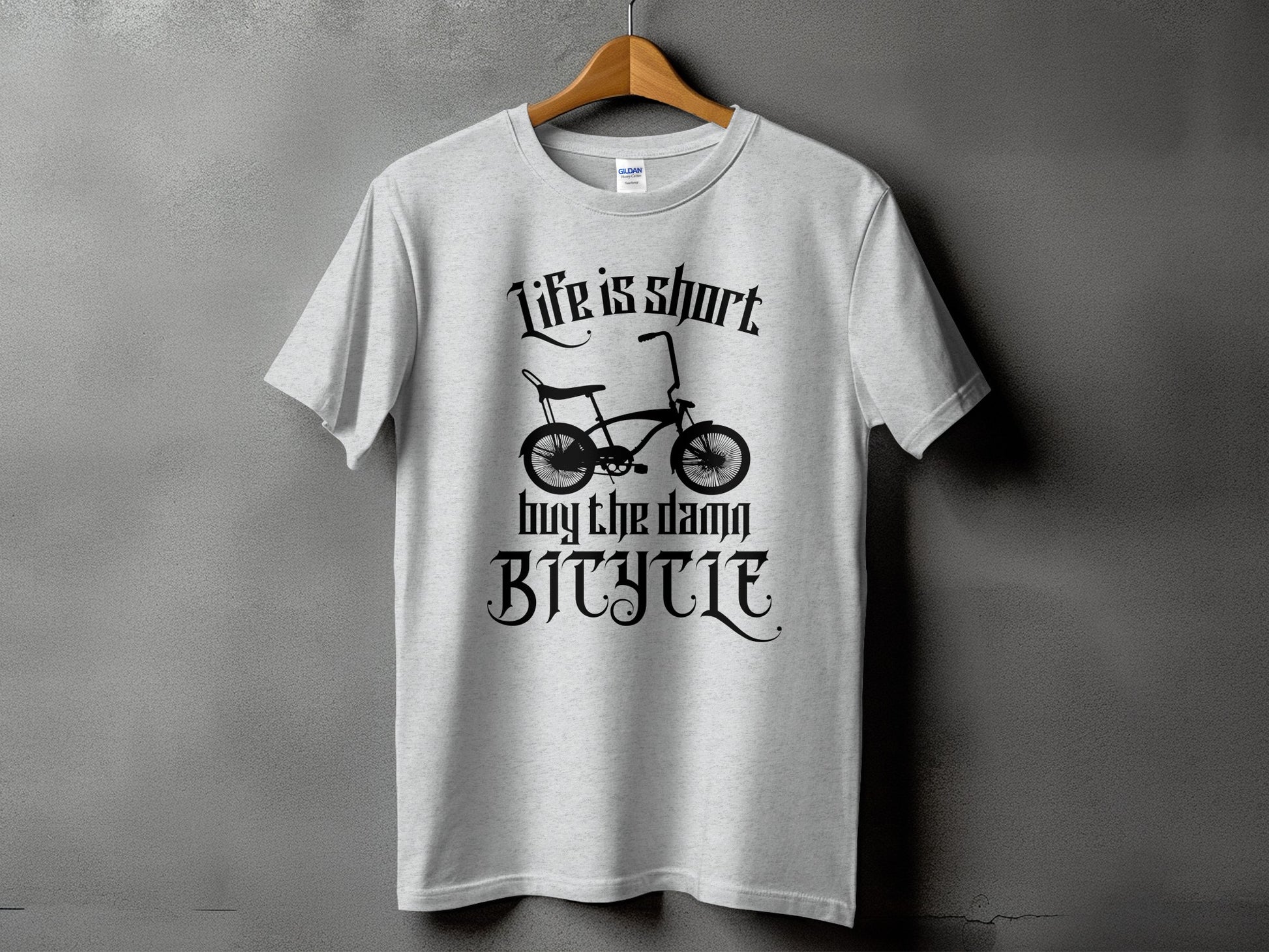 Life Is Short Buy the Damn Bicycle T-Shirt product type
