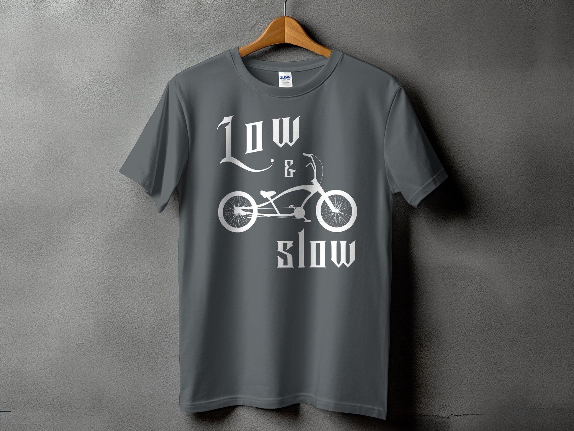 Low & Slow Bike Graphic Tee Shirt product type