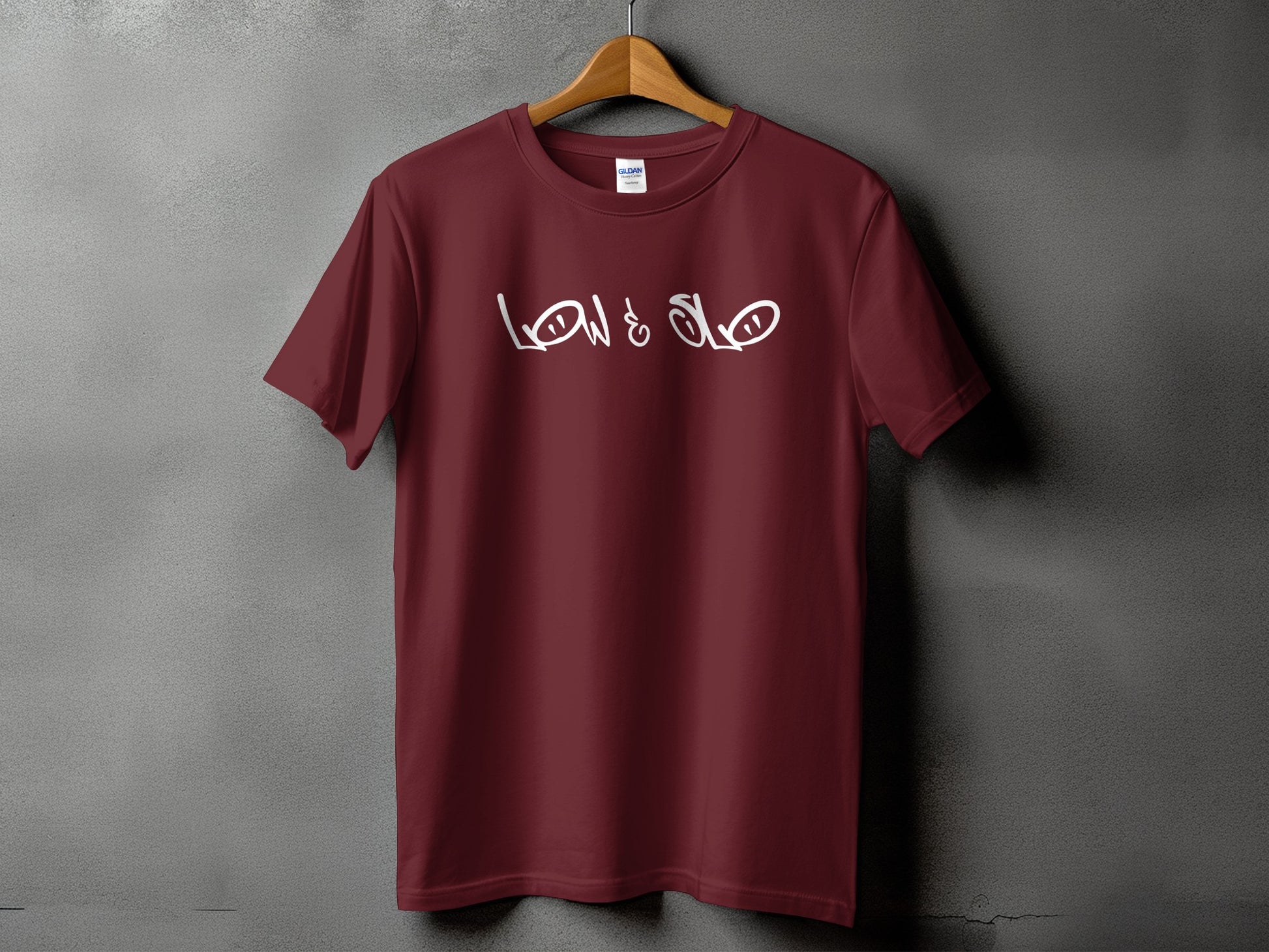 Low and Slow Graphic Maroon T-Shirt product