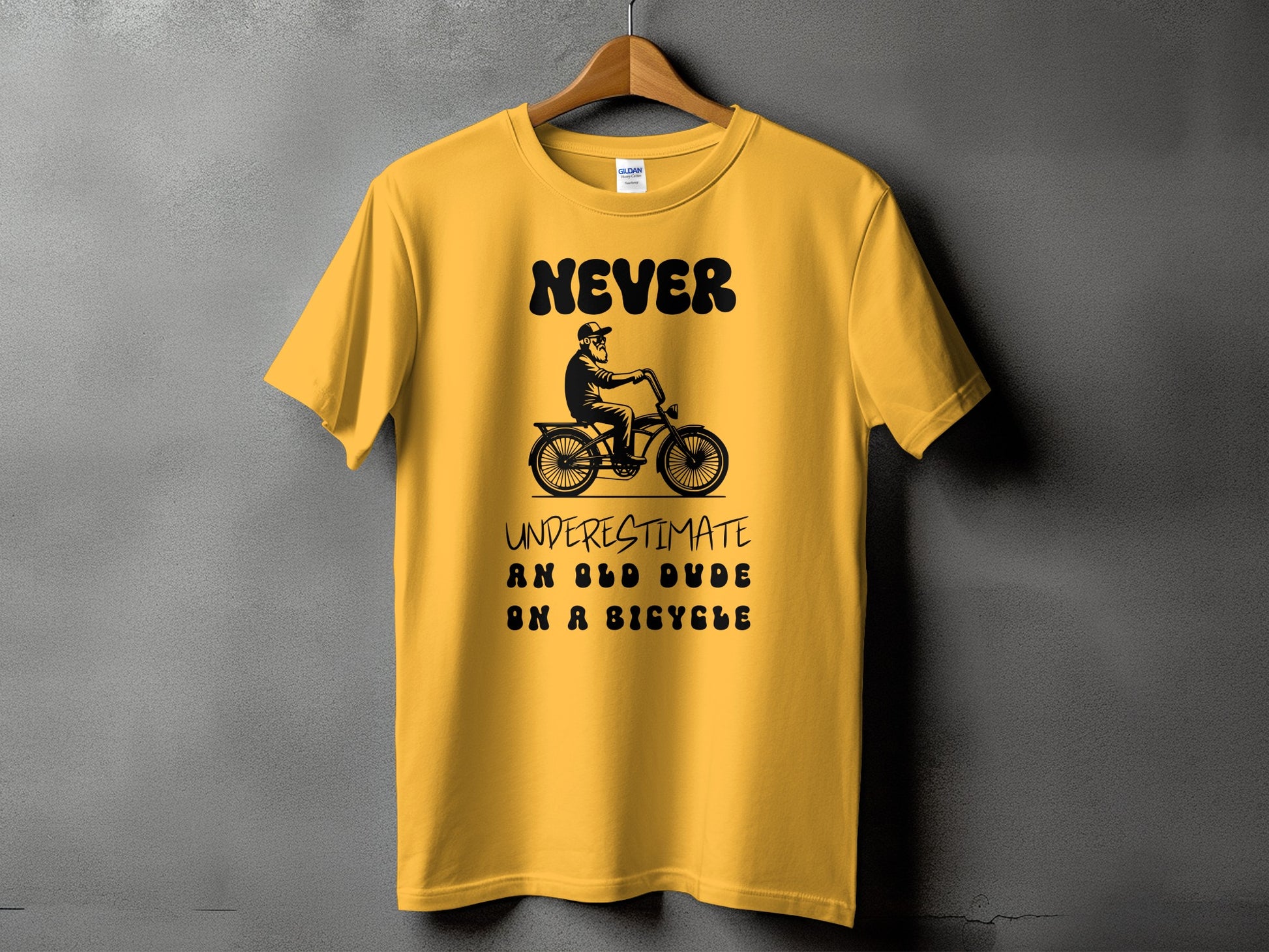 Never Underestimate An Old Dude On A Bicycle product type
