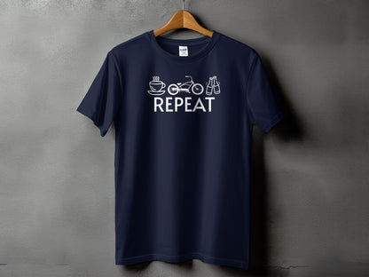 Coffee Bicycle Shoes Repeat Design T-shirt product