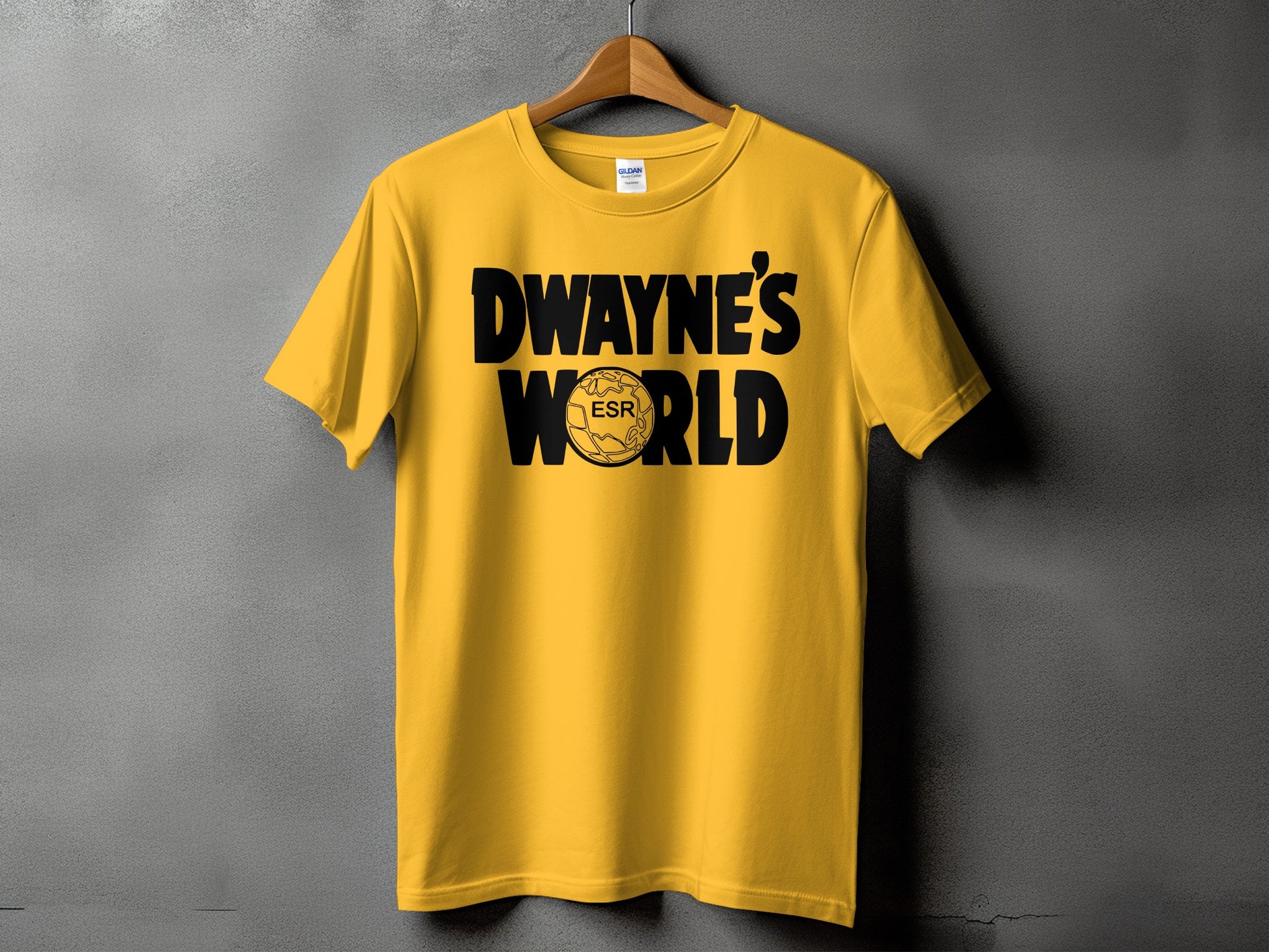 Dwayne's World Graphic T-Shirt Casual Wear Apparel Product