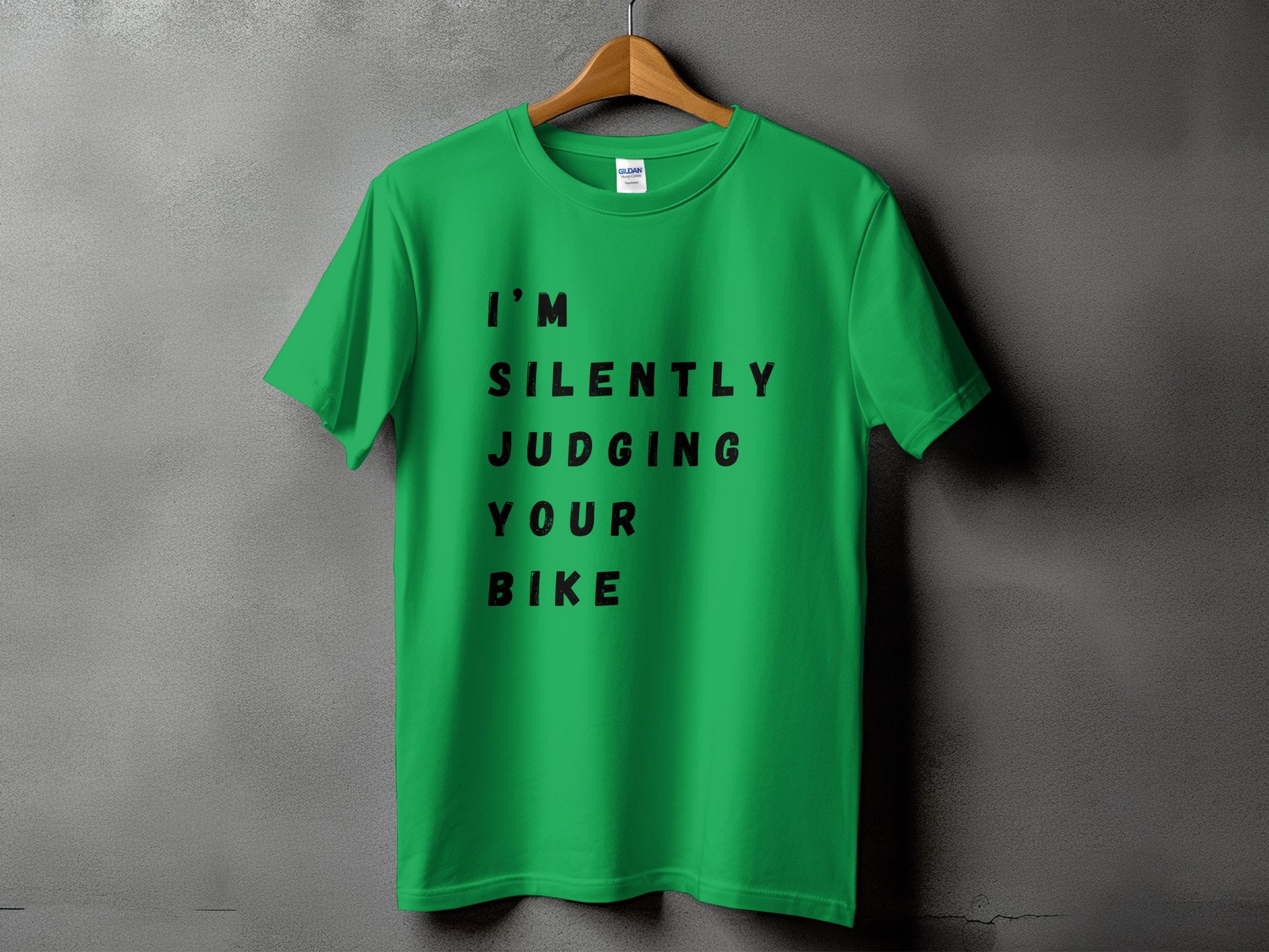 I'm Silently Judging Your Bike quote product