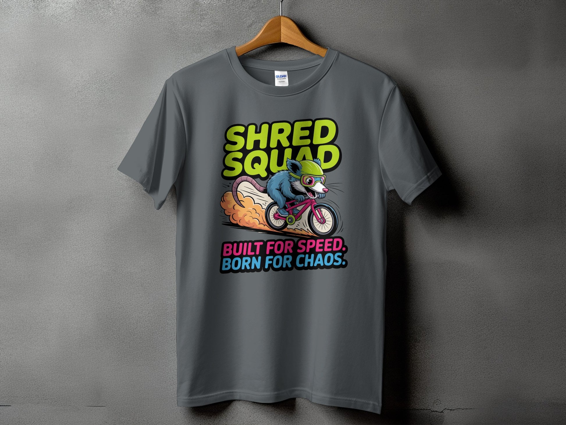 Shred Squad Built for Speed Born for Chaos t-shirt