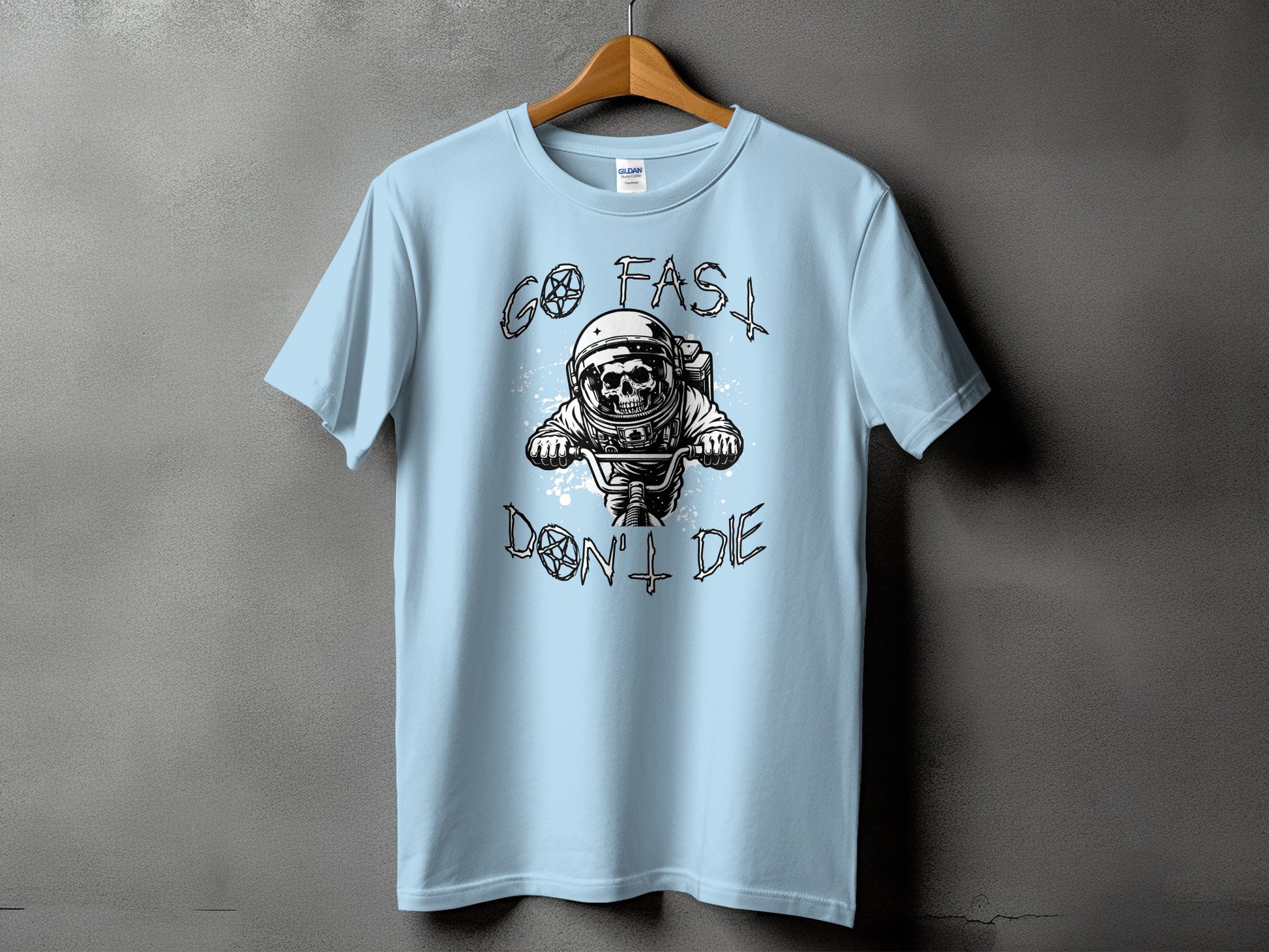 Go Fast Don't Die Astronaut Graphic T-Shirt product