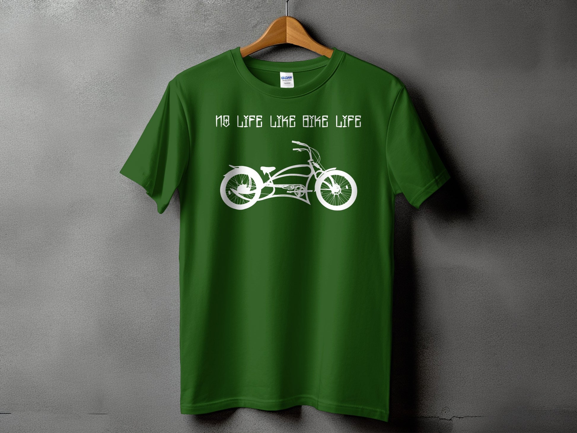 No Life Like Bike Life Green T-shirt product