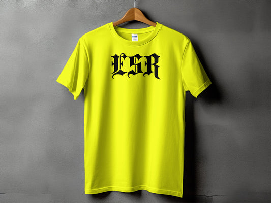 FSR Graphic Casual Short Sleeve Yellow Shirt product