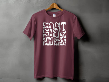 East Side Vibes Bold Typography Graphic Shirt product