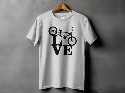 Unique Bike Love Graphic T-Shirt Stylish Casual Product Type