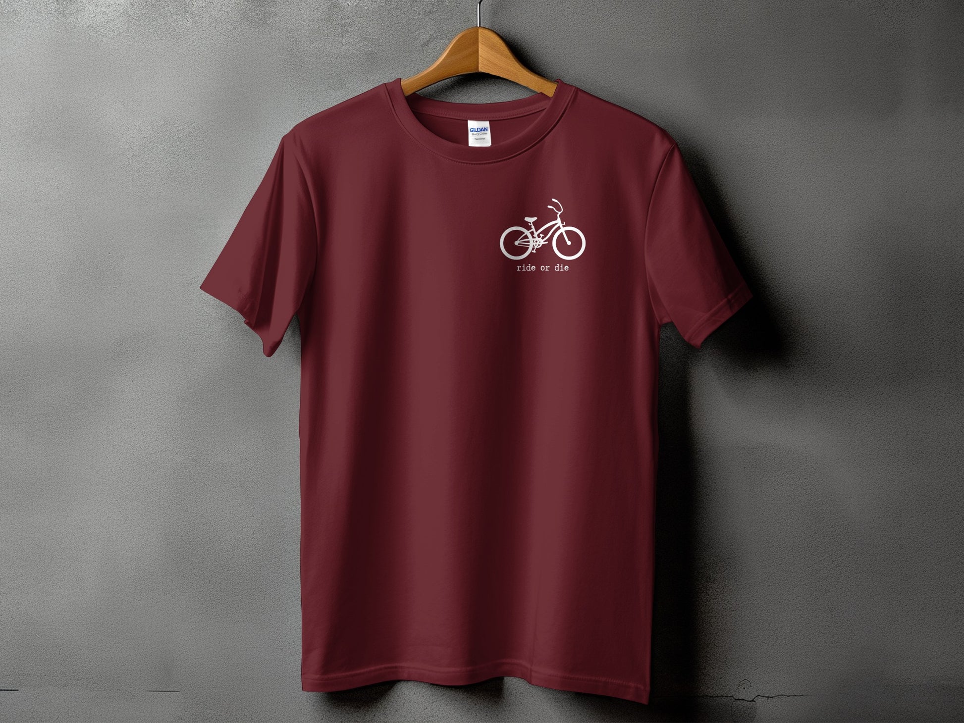Ride or Die Bicycle Graphic T-Shirt product