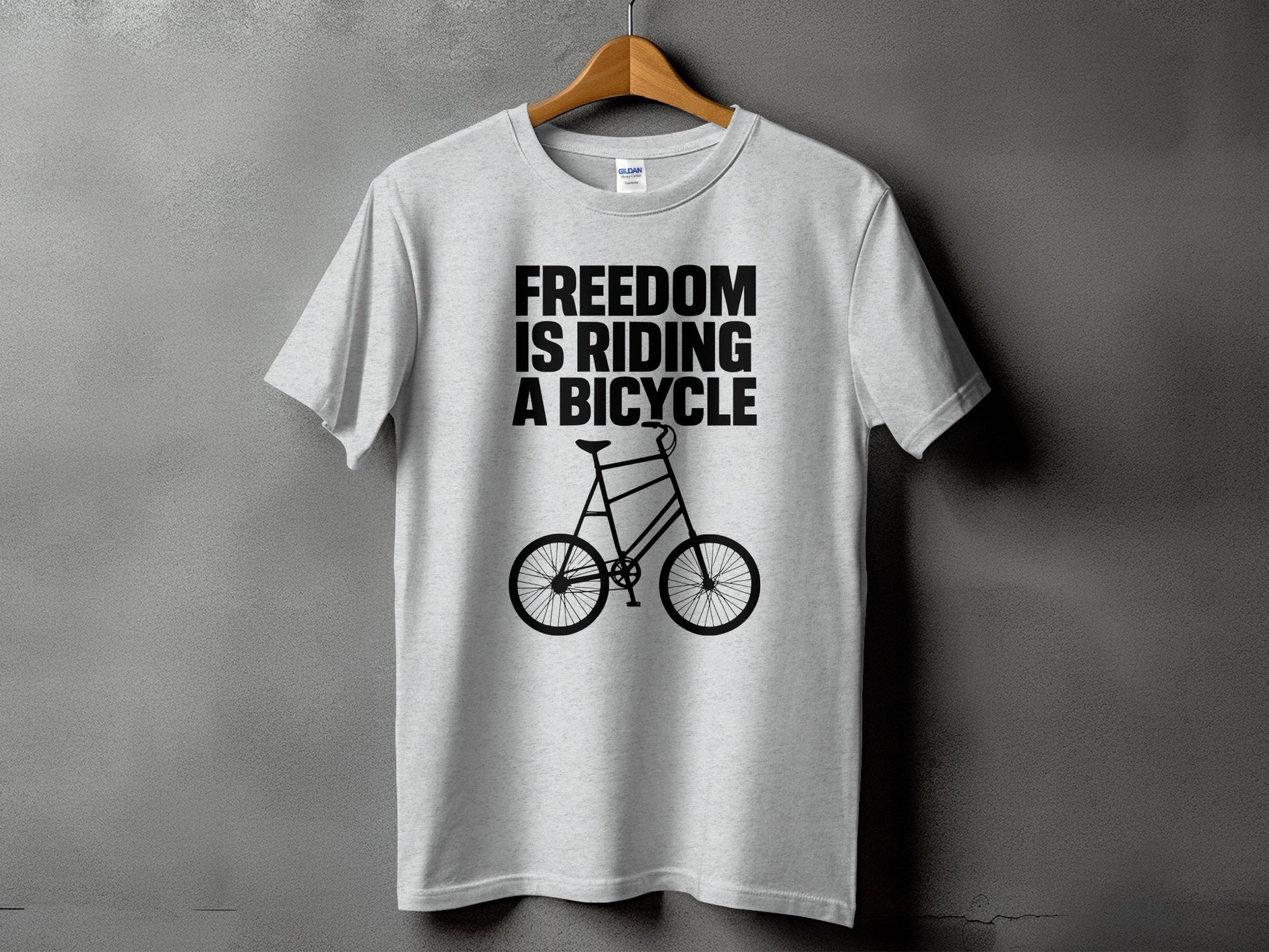 Freedom Is Riding A Bicycle T-shirt product