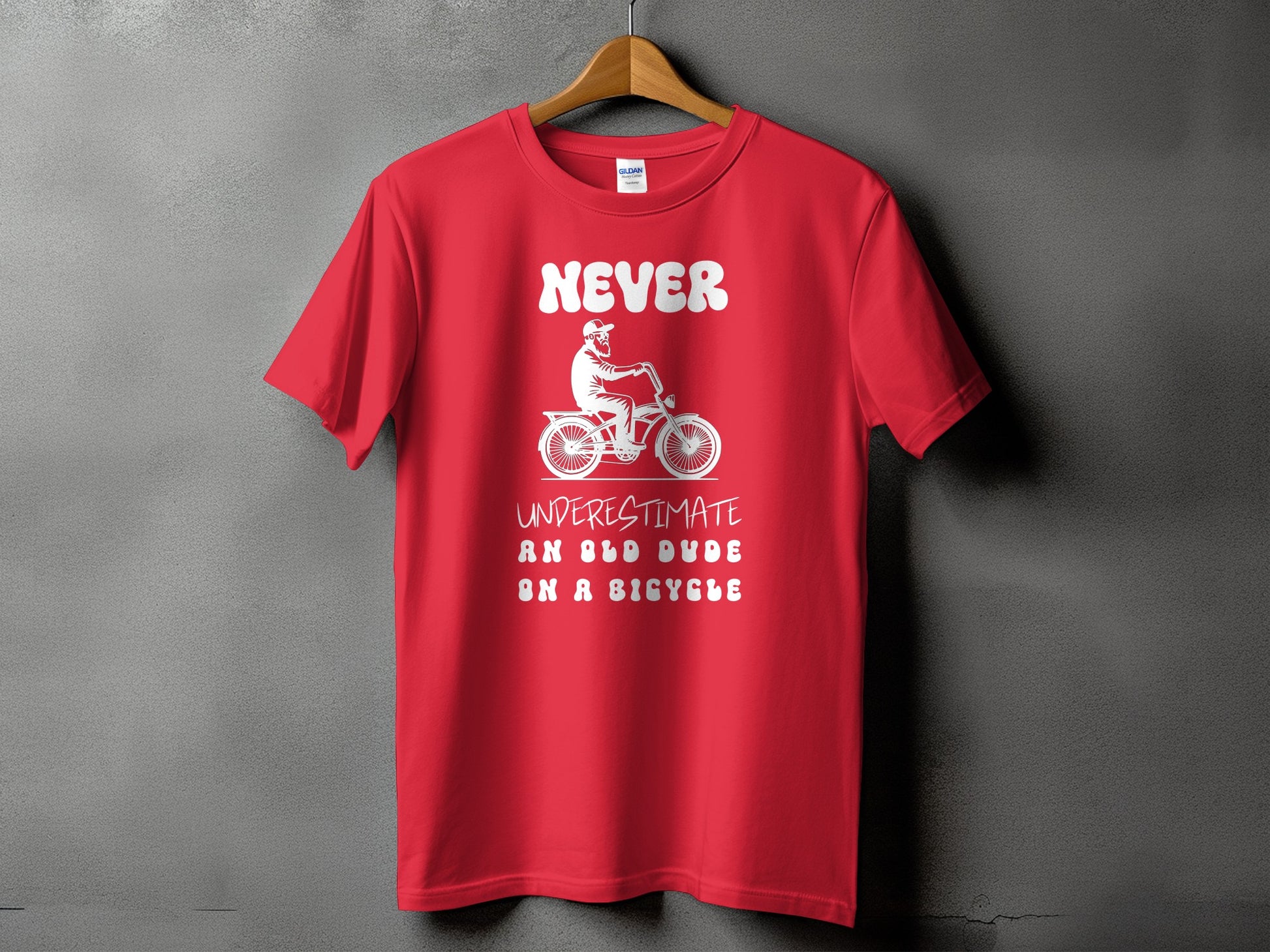 Never Underestimate An Old Dude On A Bicycle product type