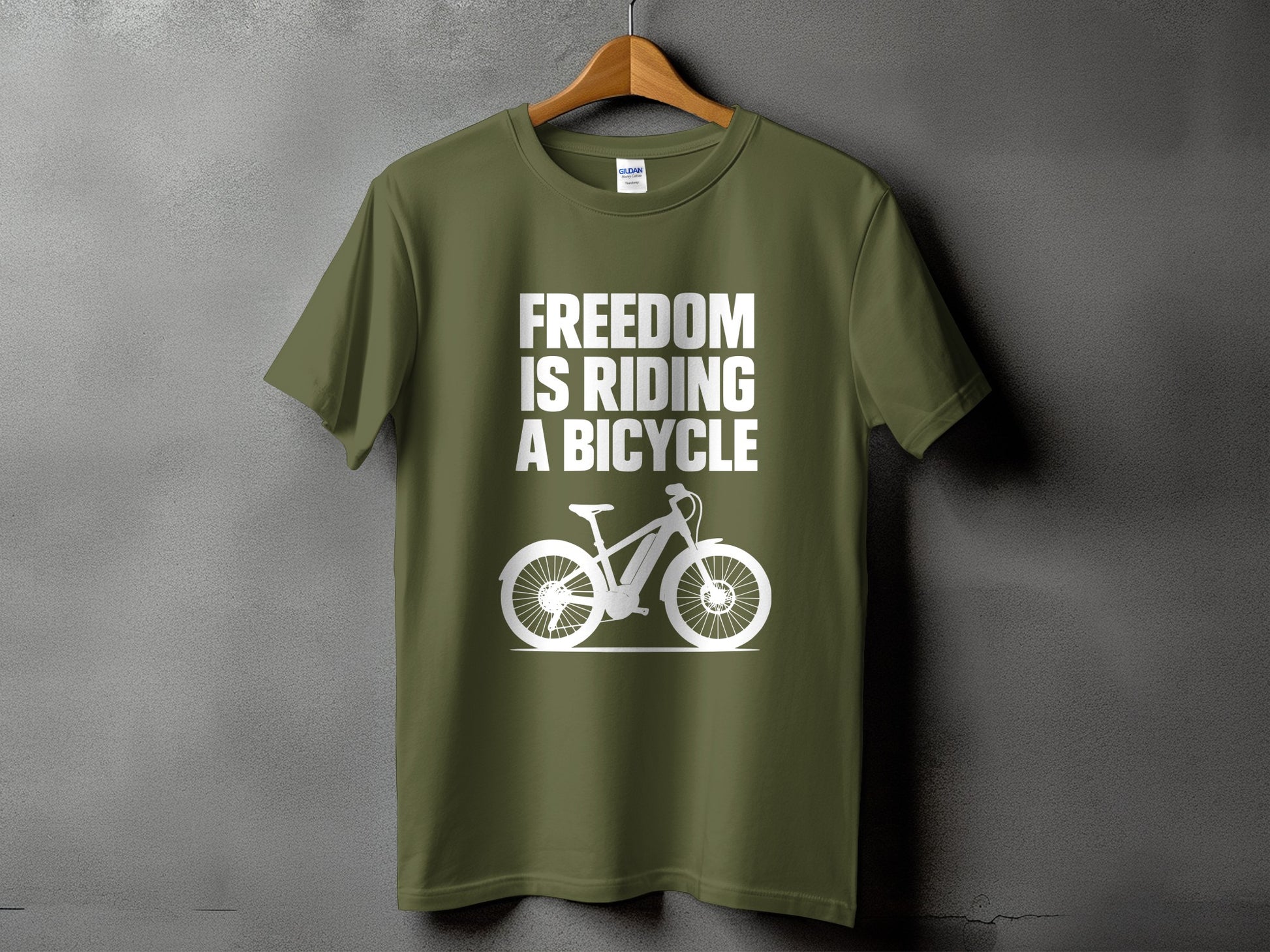 Freedom Is Riding A Bicycle T Shirt product type