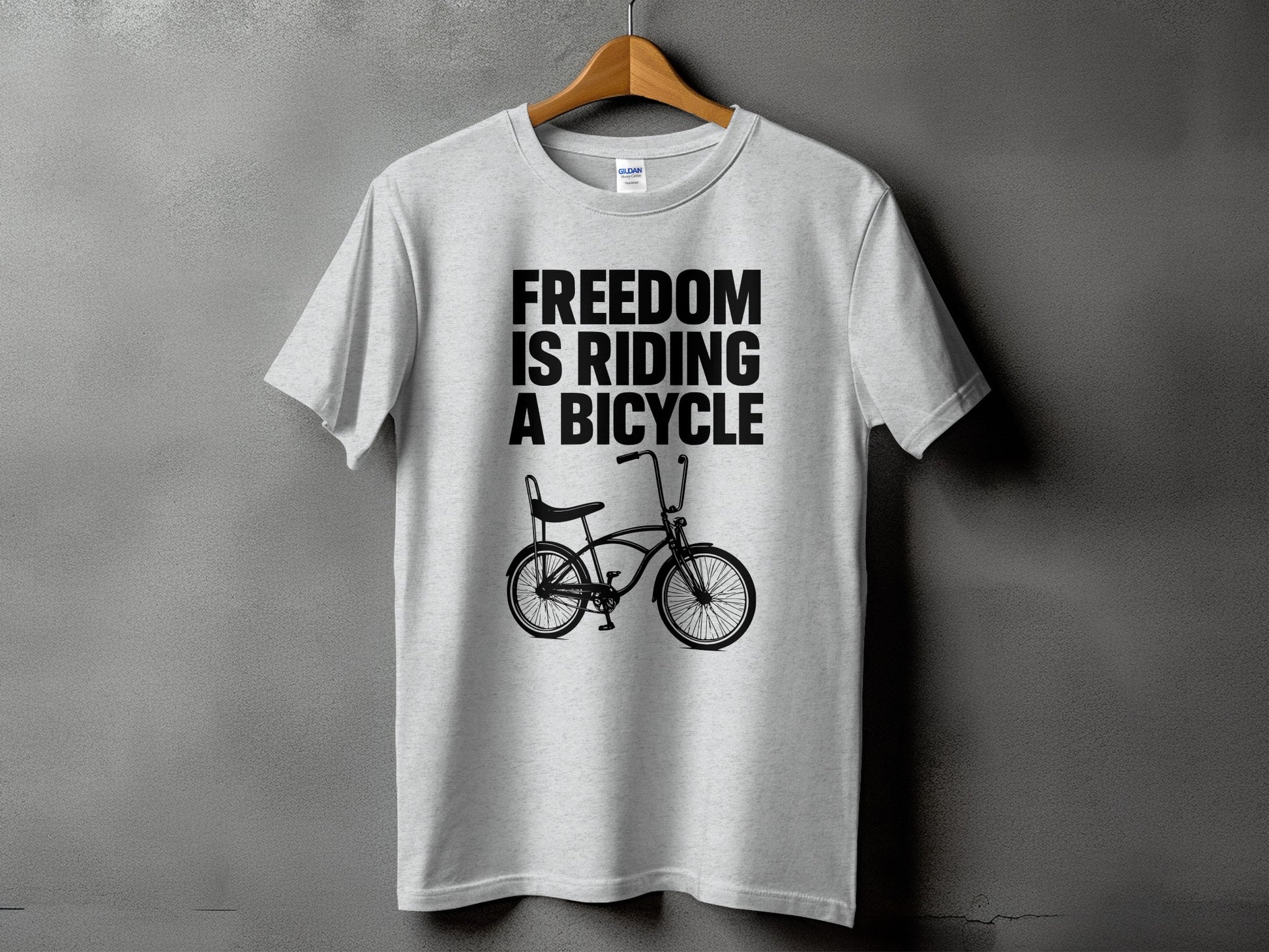 Freedom Is Riding A Bicycle T-Shirt product type