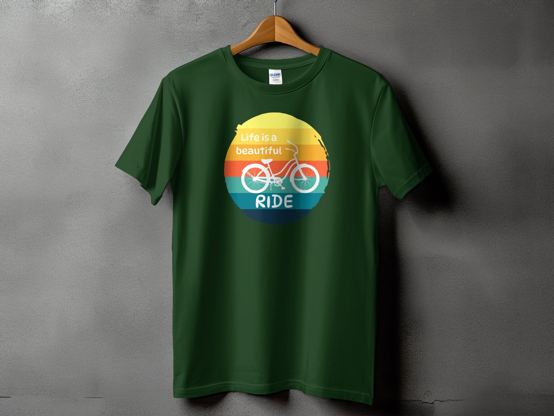 Life is a Beautiful Ride Graphic T-Shirt product