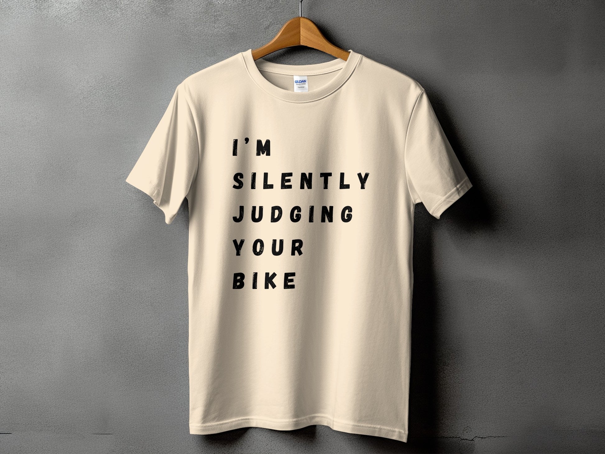 I'm Silently Judging Your Bike T-shirt product