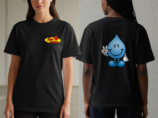 Graphic Peace Sign and Water Drop T-Shirt product