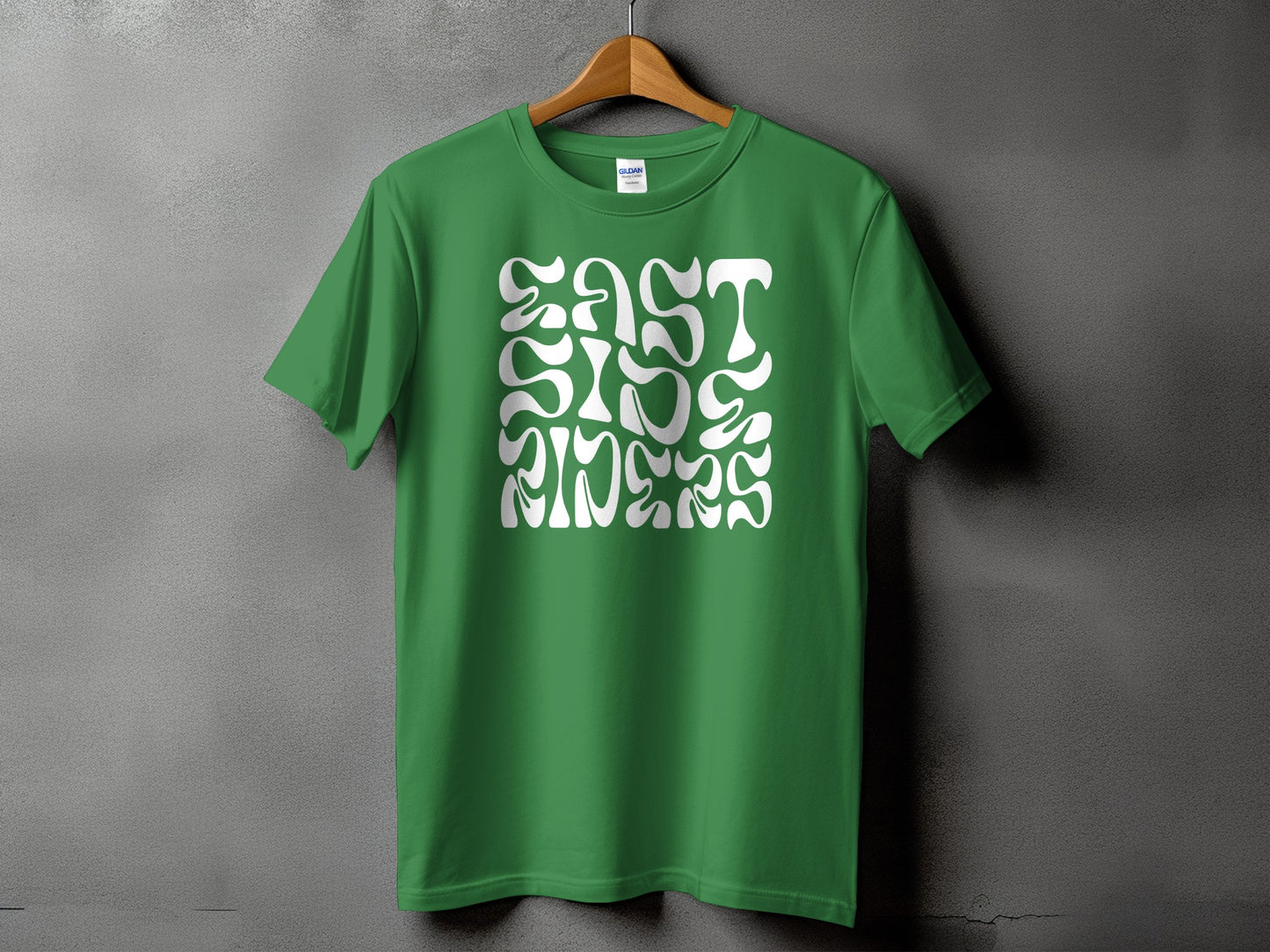 East Side Grooves Typography T-Shirt product type