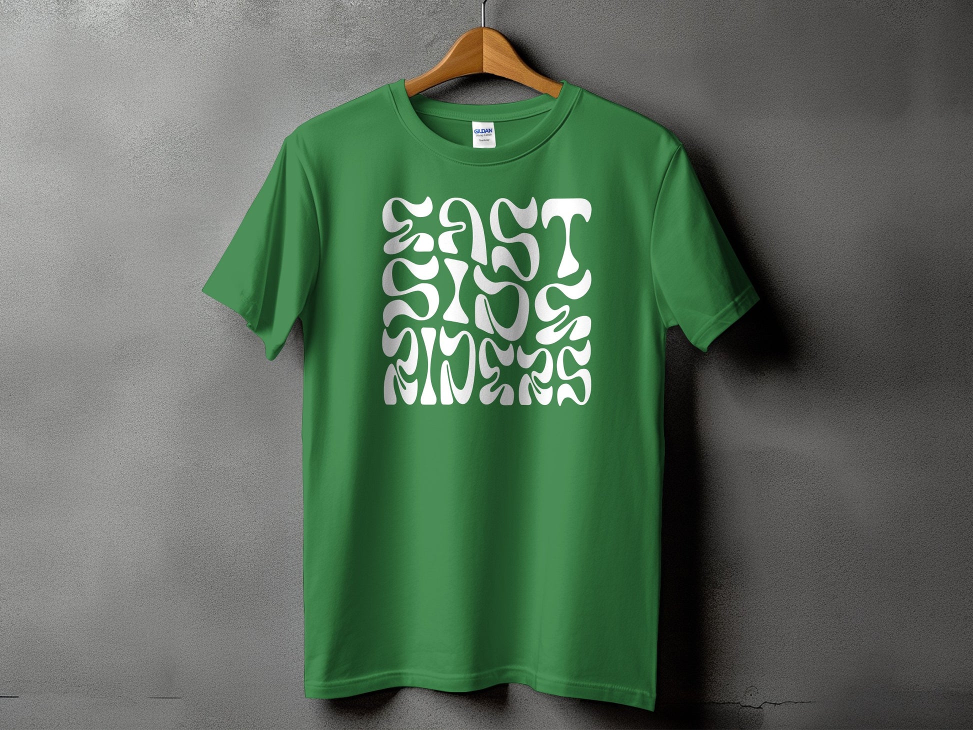 East Side Grooves Typography T-Shirt product type