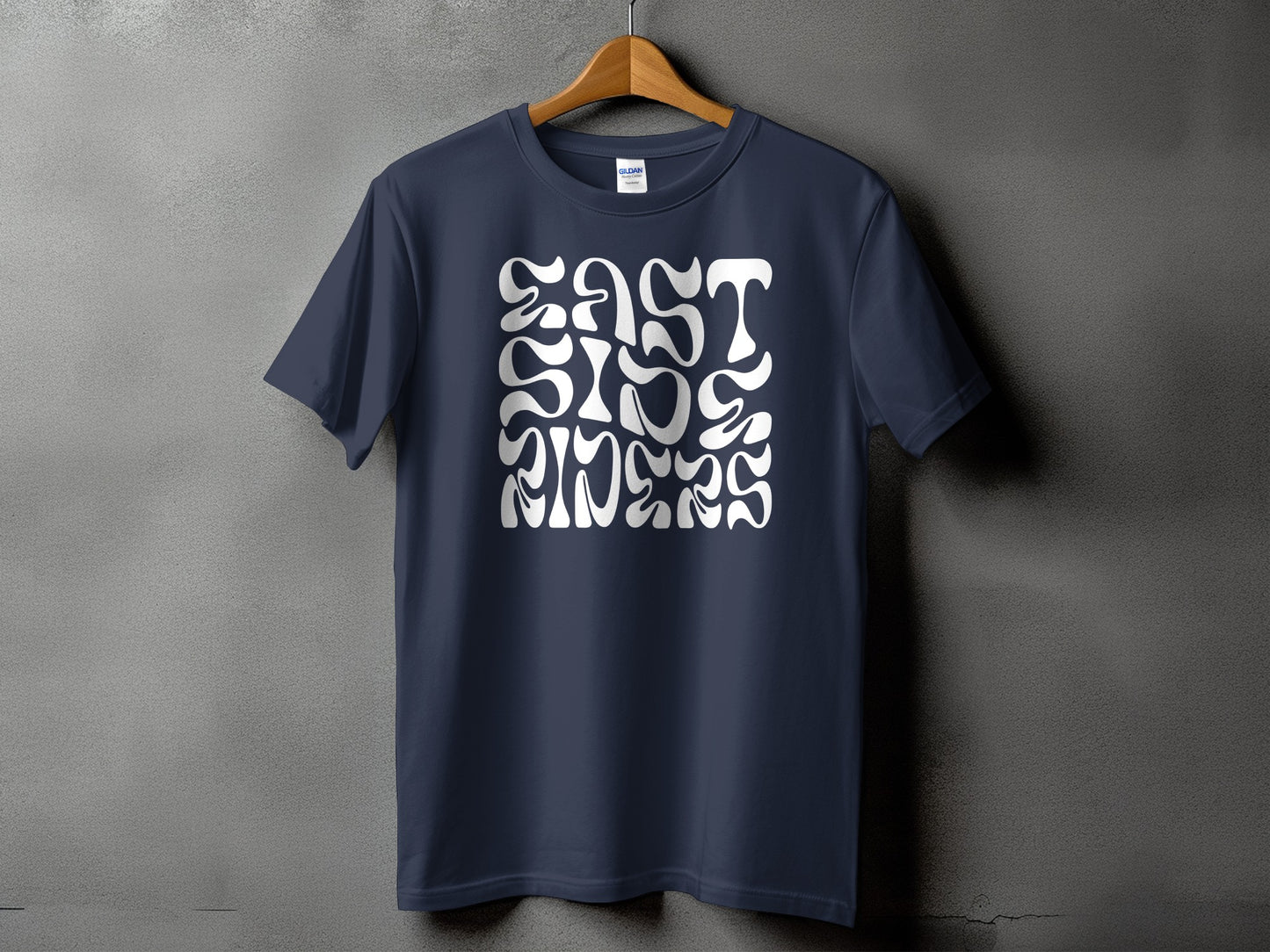 East Side Fitness Retro Style Graphic Tee product
