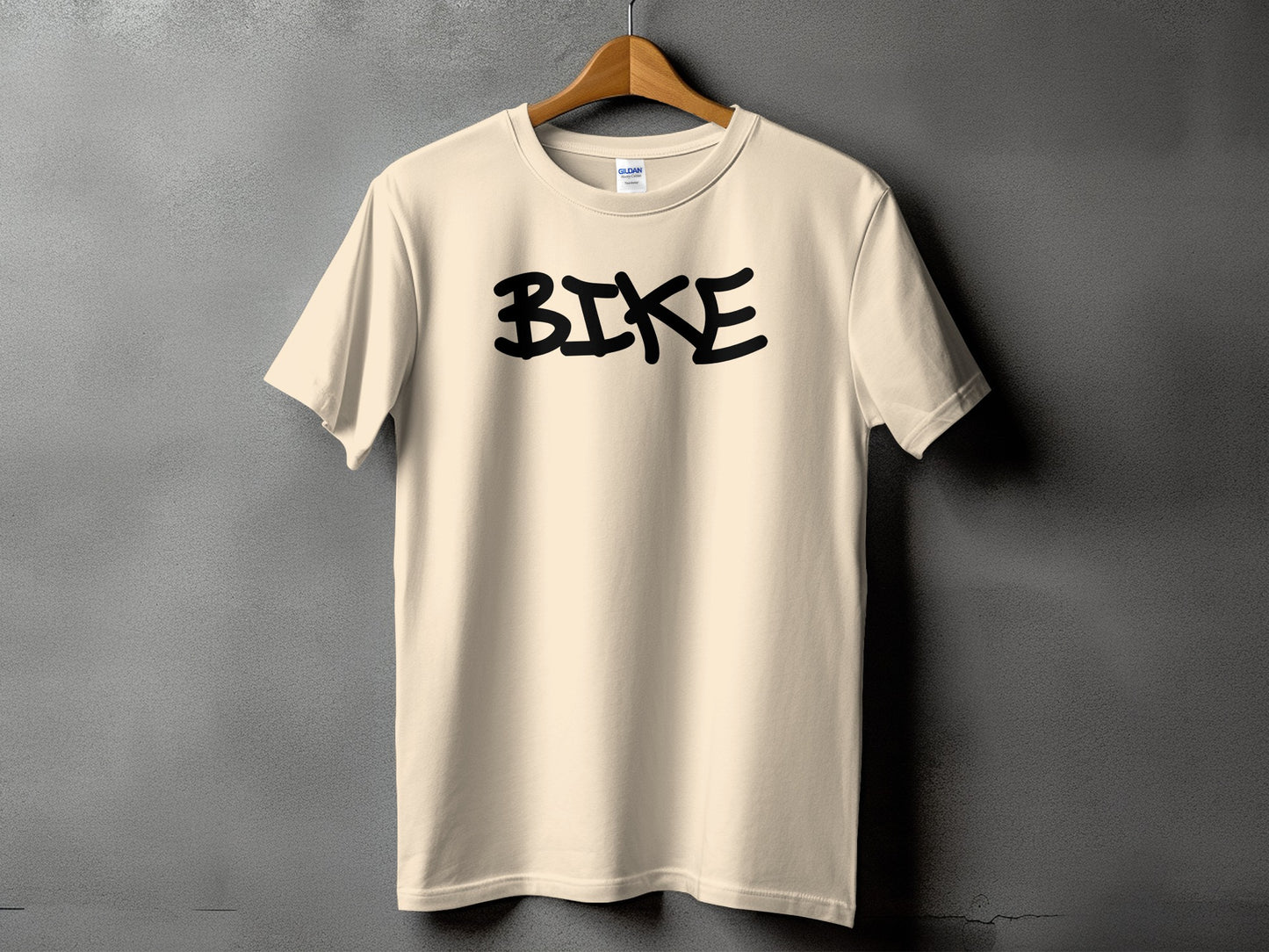 Stylish Casual White Bike Graphic T-Shirt product
