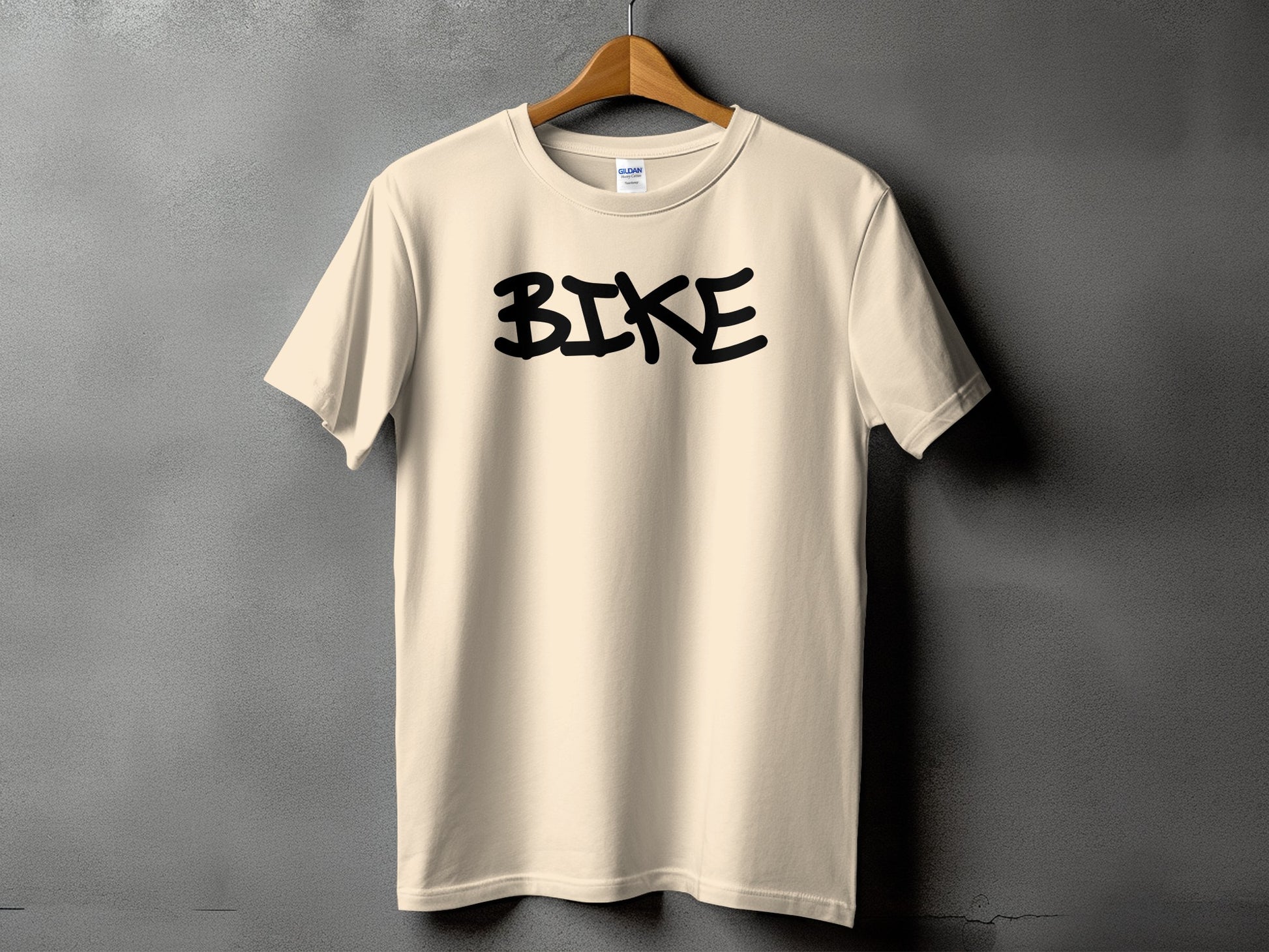 Stylish Casual White Bike Graphic T-Shirt product