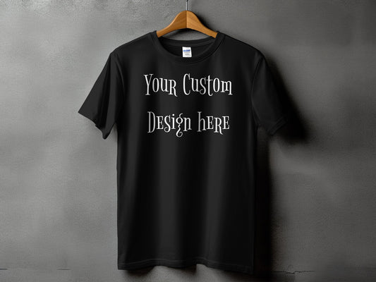 Your Custom Design Here Black Comfortable Shirt product
