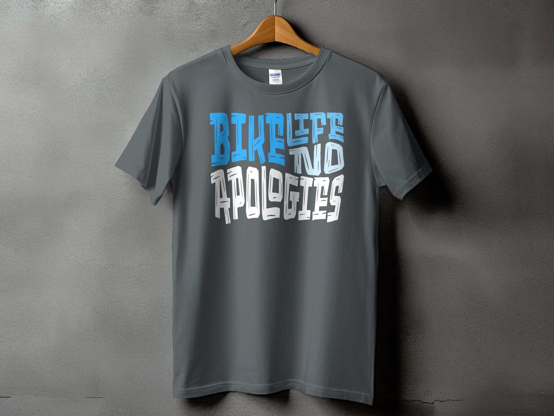 Bike Life No Apologies Statement Shirt product