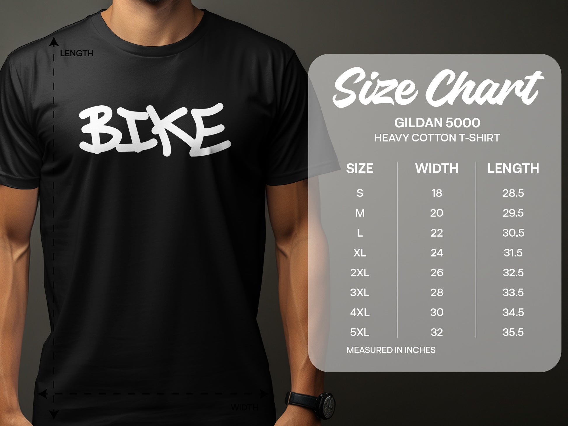 BIKE Graphic Print Short Sleeve Black T-Shirt product type