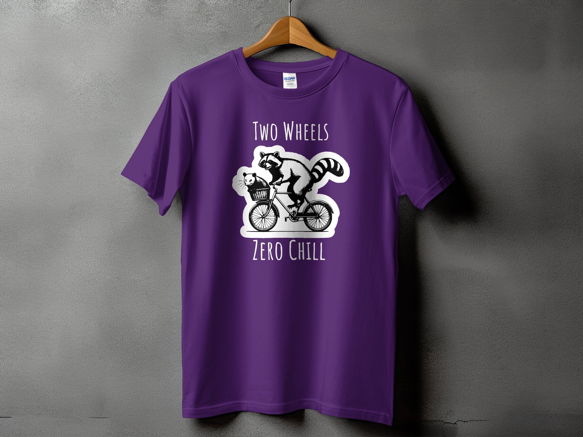 Two Wheels Zero Chill Graphic T-shirt product type