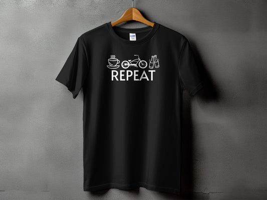 Cycle Coffee Repeat Graphic Tee product type