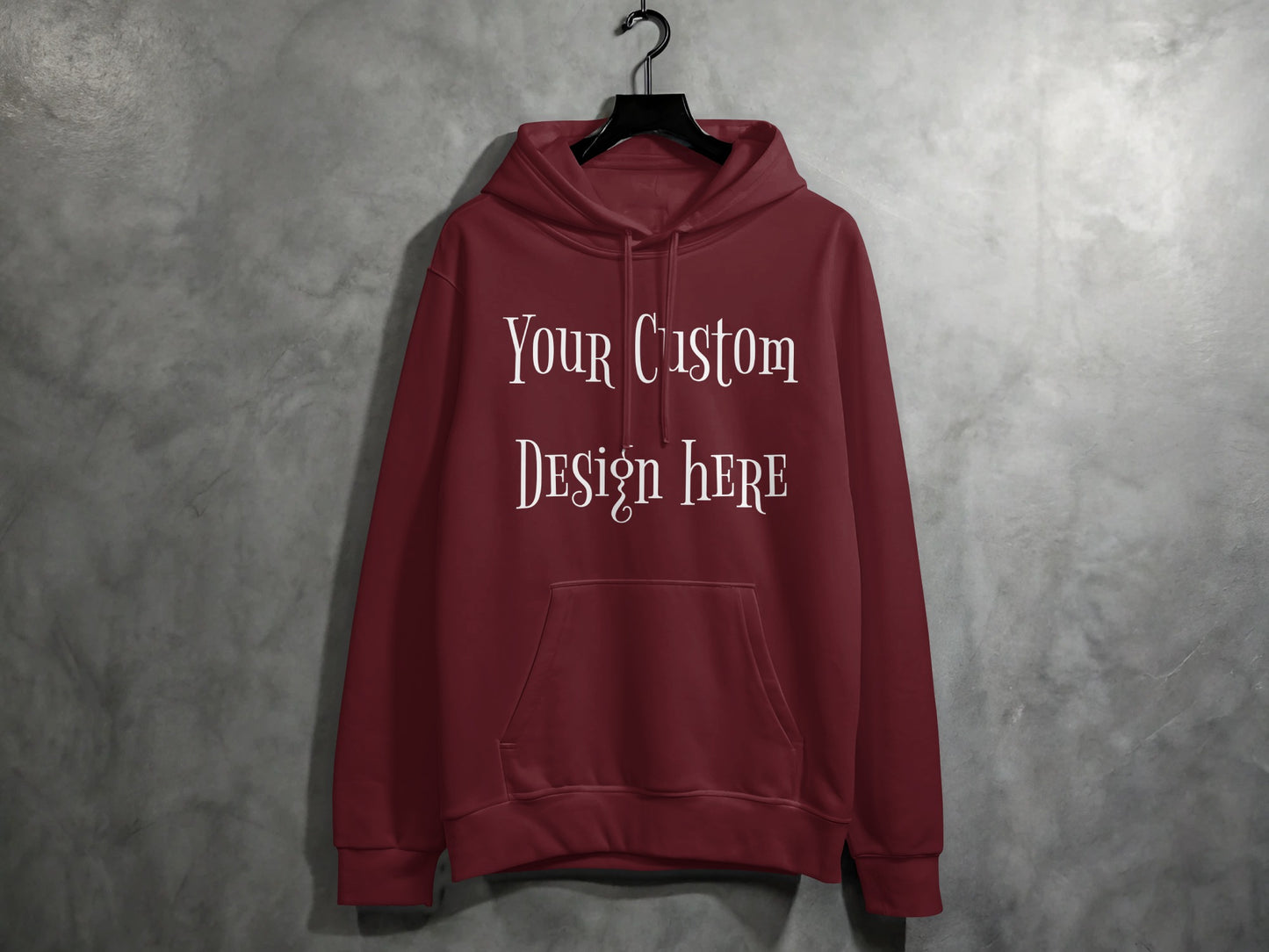 Personalized Custom Design Hooded Sweatshirt product type