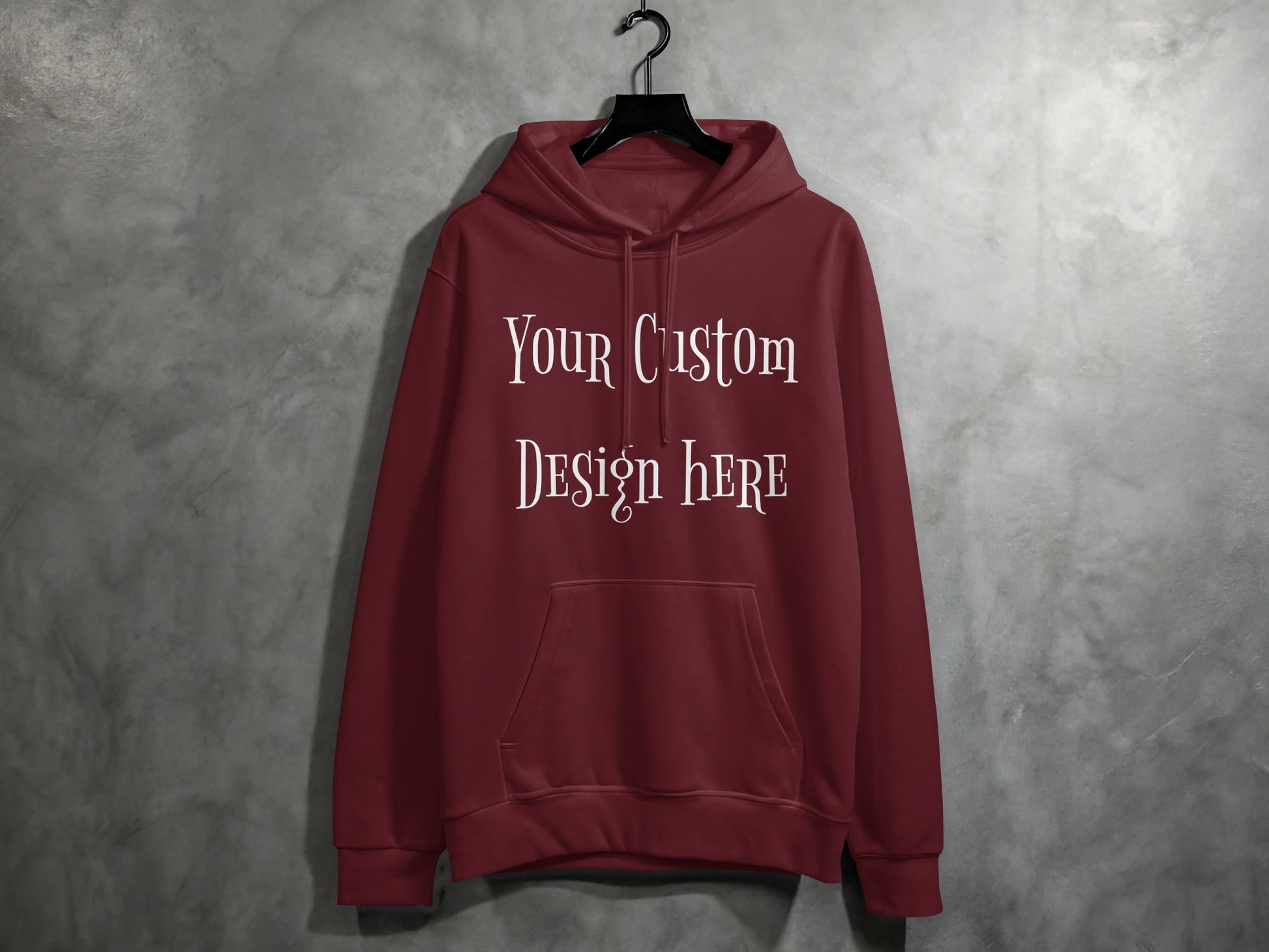 Personalized Custom Design Hooded Sweatshirt product type