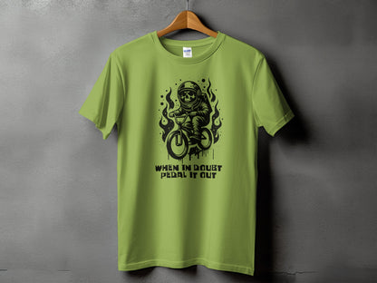 When in Doubt Pedal it Out Graphic T-Shirt product
