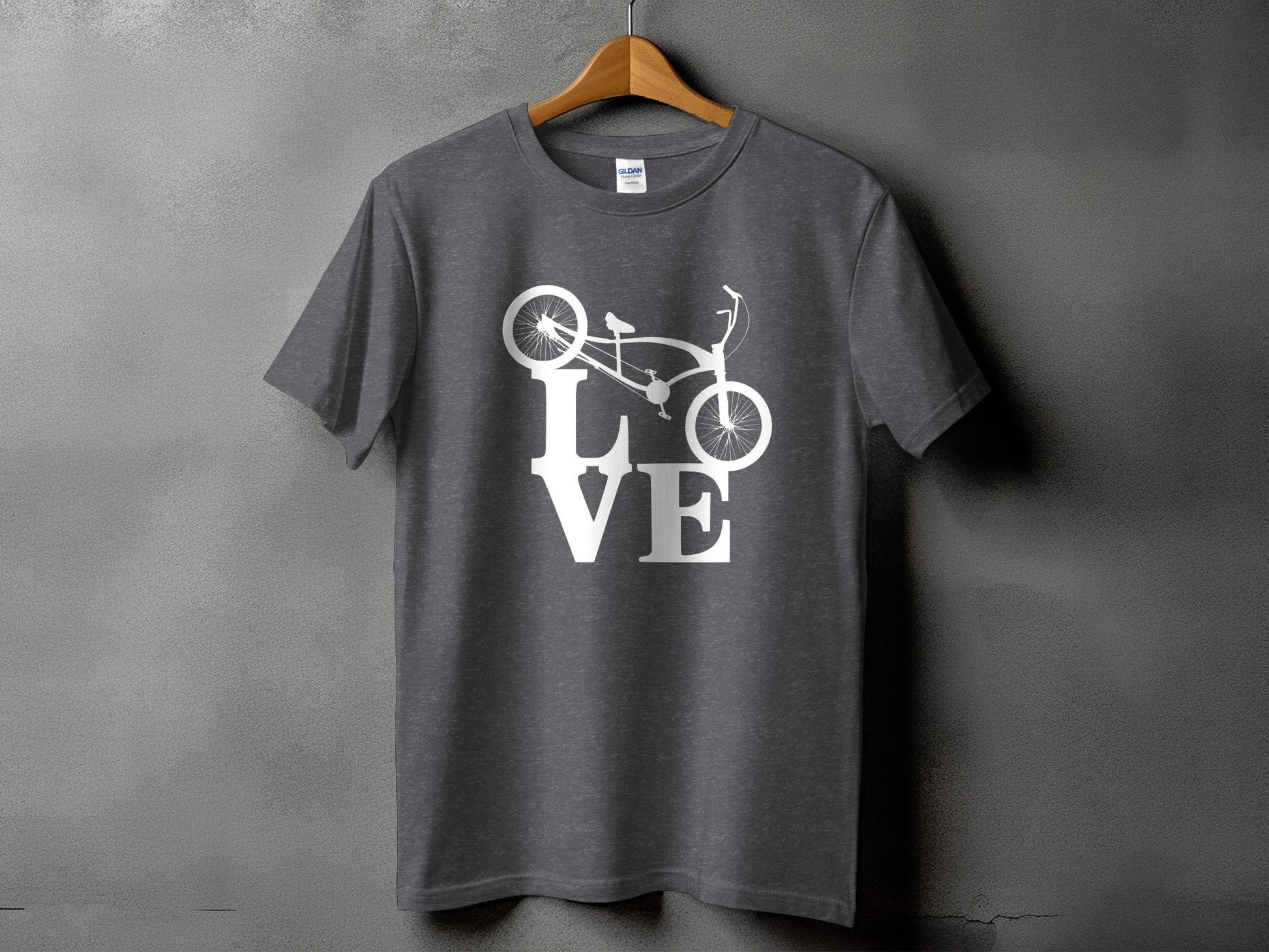 Bicycle Love Printed Graphic Unisex T-shirt product type
