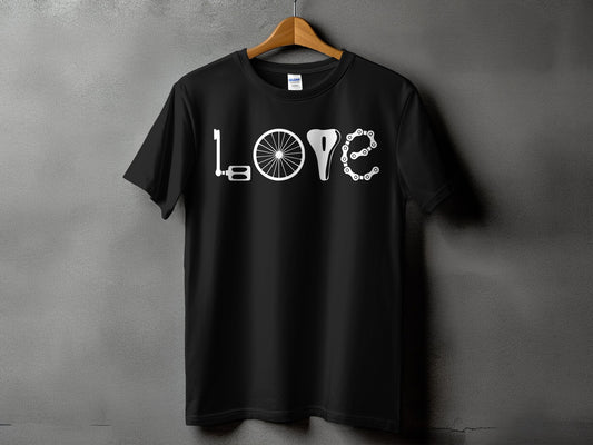 Love Bike Parts Graphic Design T-shirt product