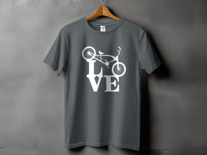 Bicycle Love Graphic Short Sleeve Tee Shirt product