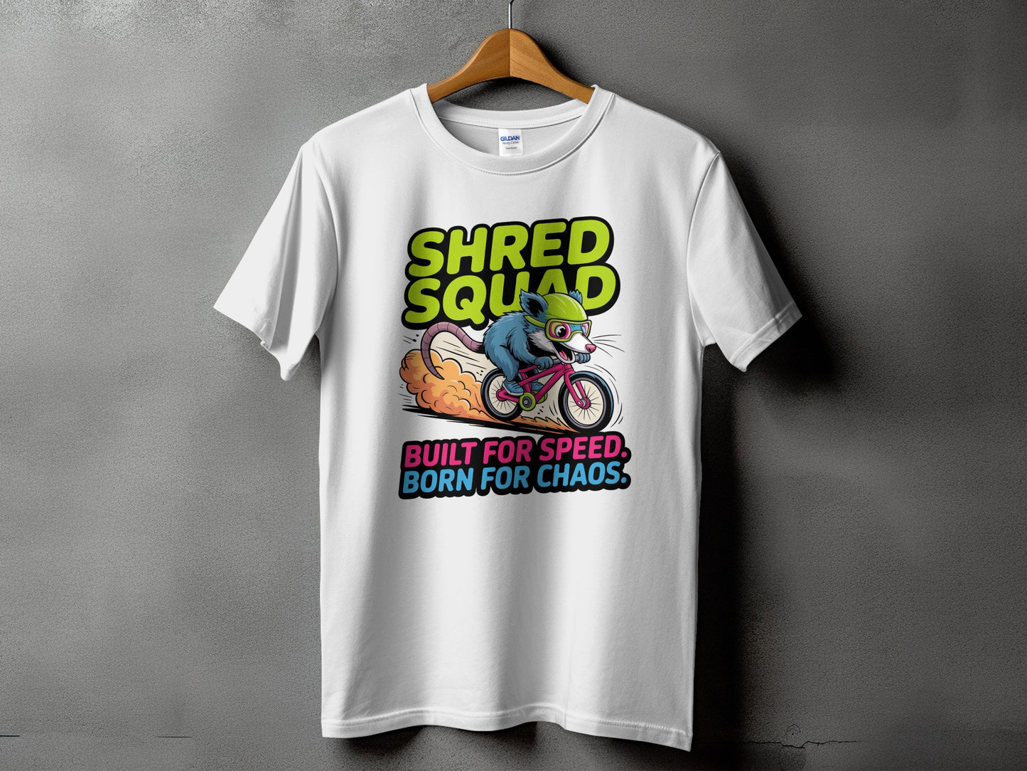 Shred Squad Built for Speed Graphic T-shirt product