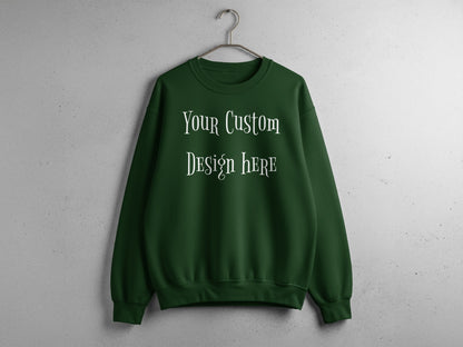 Customizable Forest Green Sweatshirt Product