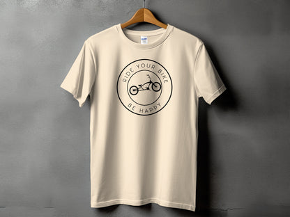 Ride Your Bike Be Happy Graphic Tee product