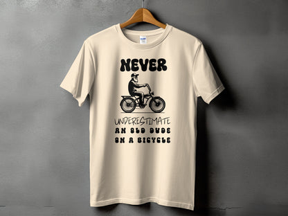 Never Underestimate An Old Dude On Bicycle product type