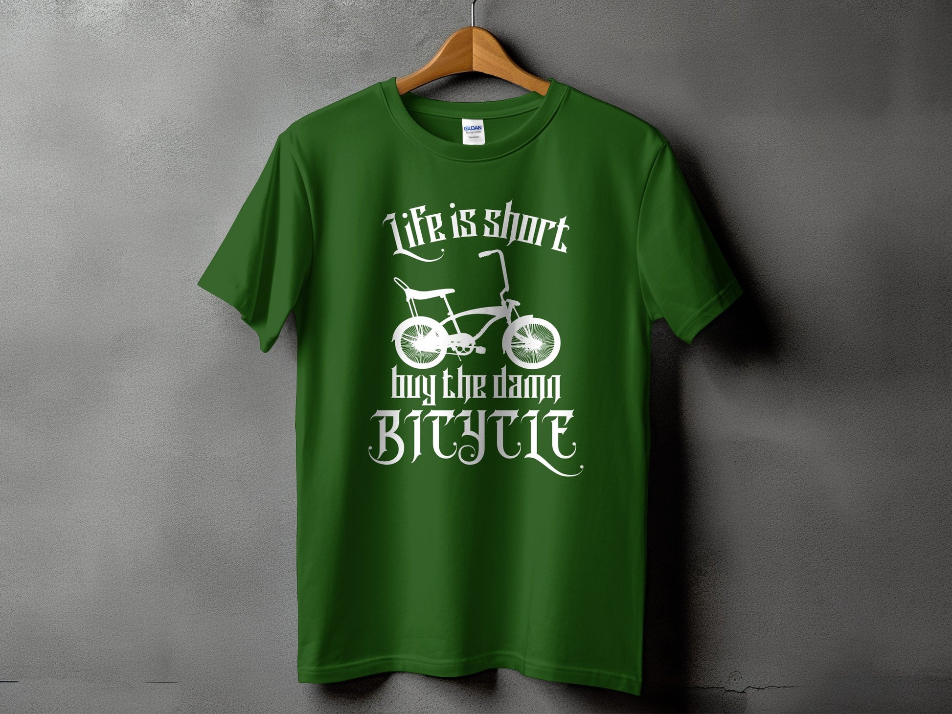 Life Is Short Buy The Damn Bicycle T-shirt product
