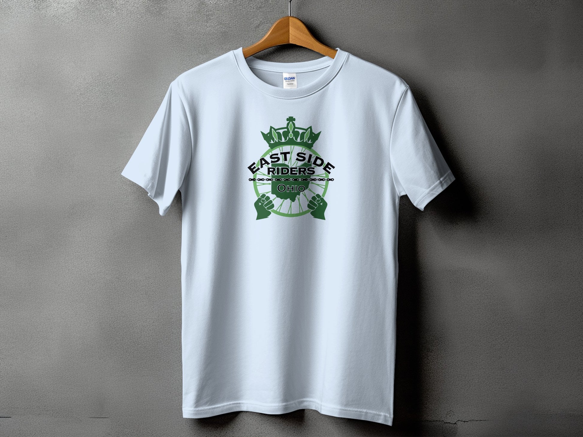 East Side Riders Motorcycle Club Logo T-shirt product