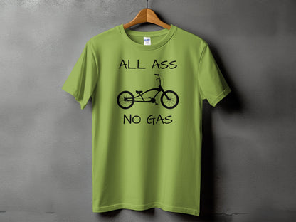 All Ass No Gas Graphic T-Shirt funny product type