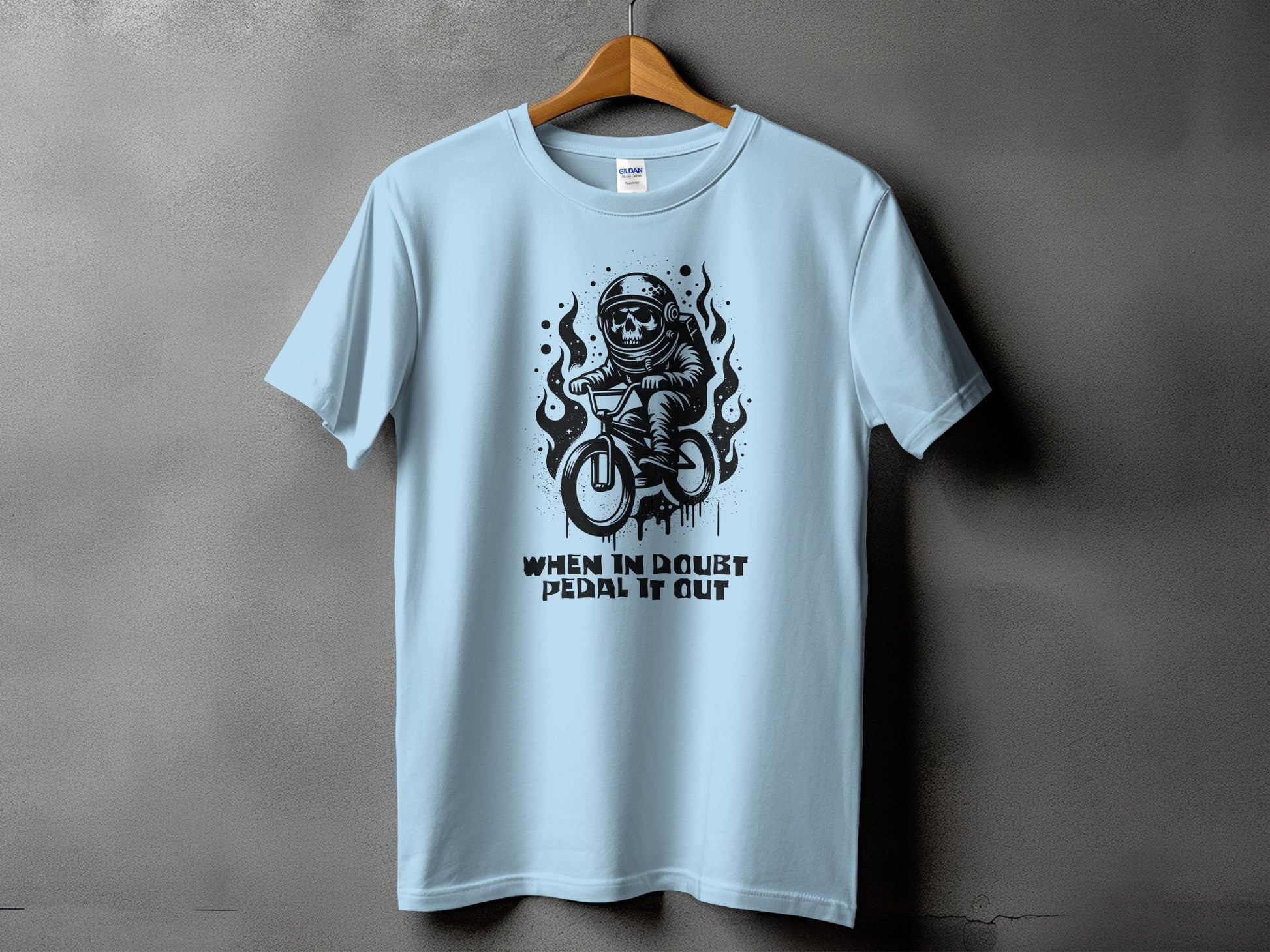 When In Doubt Pedal It Out Graphic T-Shirt product type