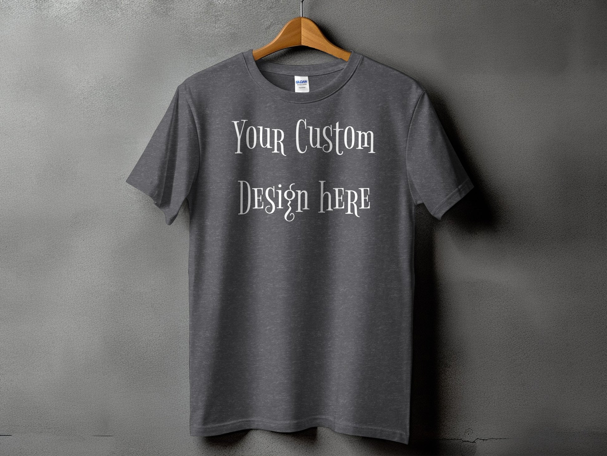 Your Custom Design Graphic T-Shirt Apparel Product