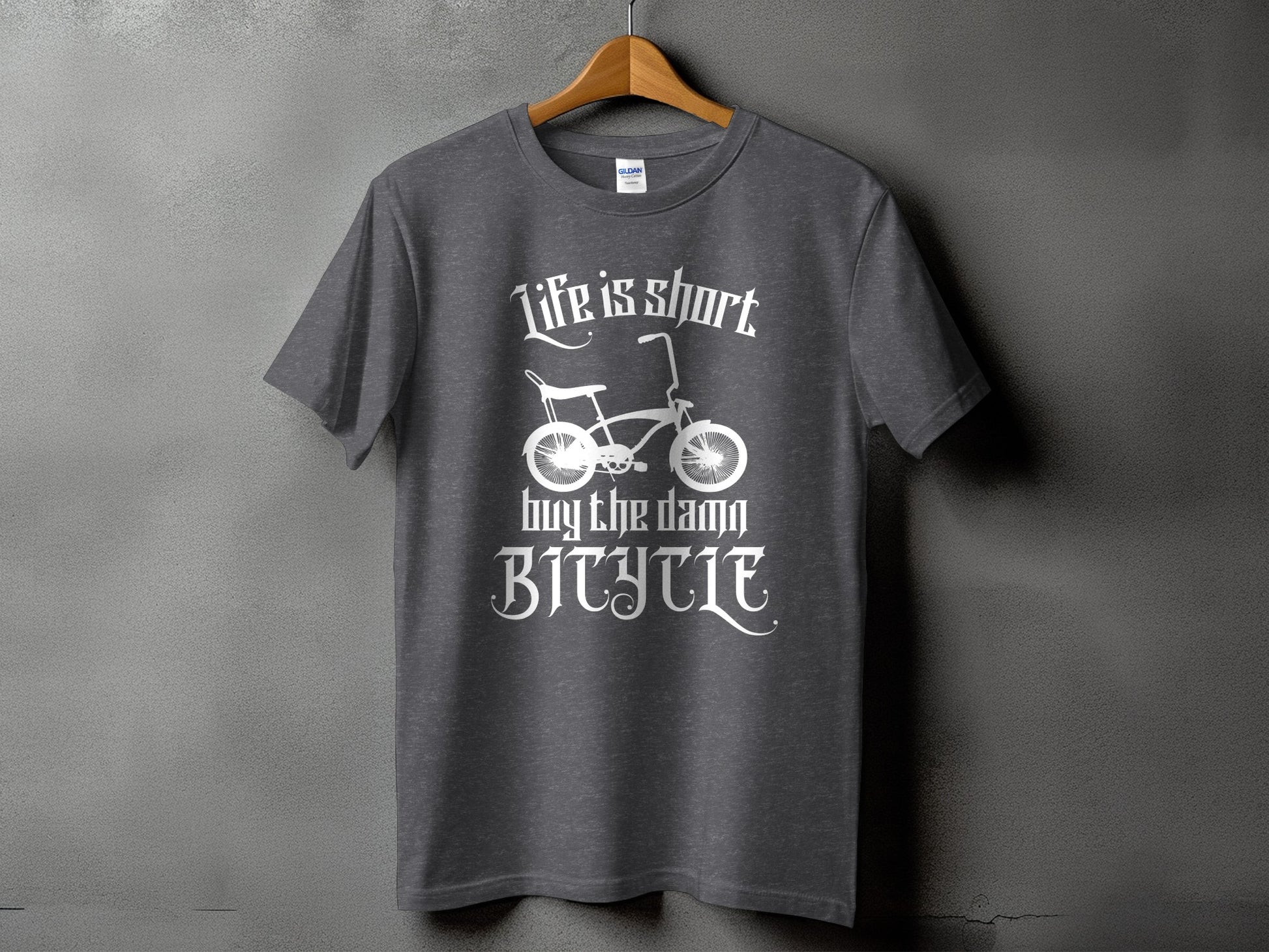 Life is Short Buy the Damn Bicycle t shirt product